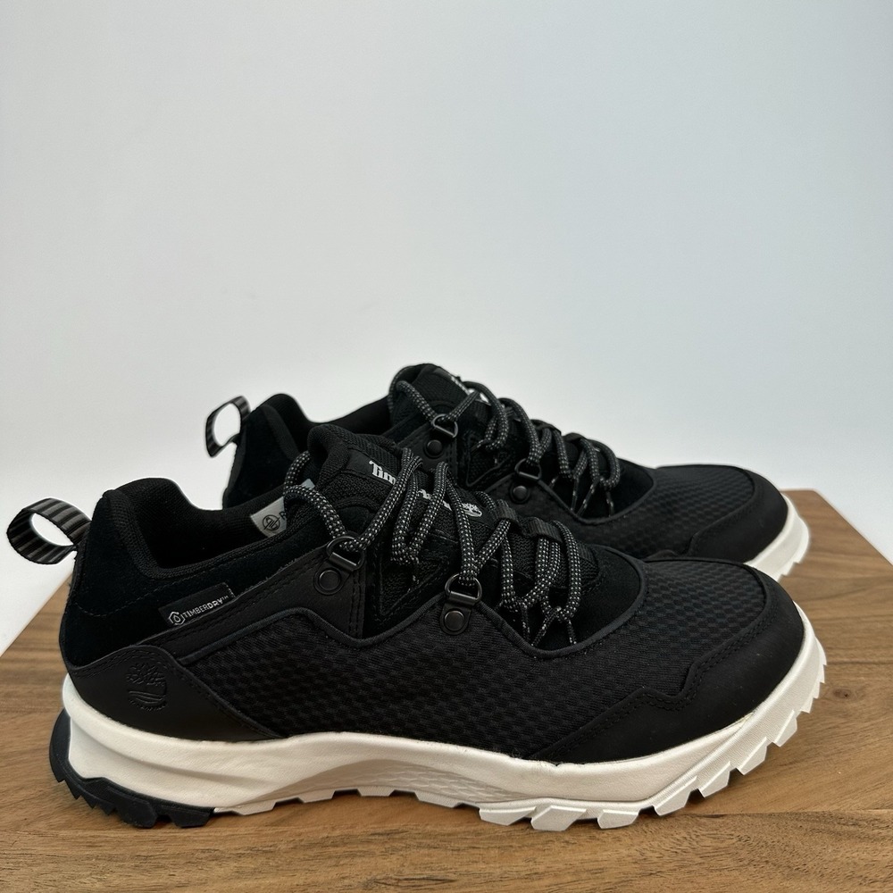 New Womens Timberland‎ Lincoln Peak Low Black Hiking Shoes Waterproof Size 8.5 M